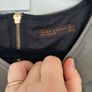 Zara Woman natural leather dress Image 3