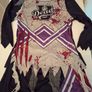 Halloween costume zombie cheerleader Image 3