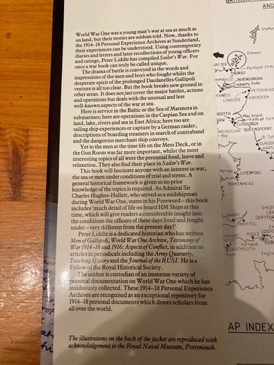 War book: 'The sailor's war 1914-18'