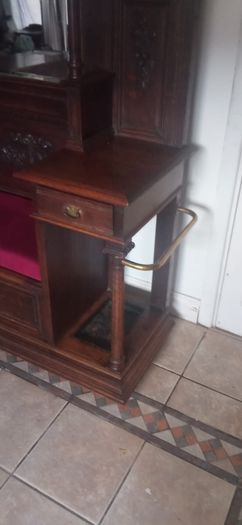 Fabulous Antique Oak Hall Stand, Very Large, Stunning Detail