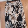 Kaliko Linen  Skirt.   S.16.  New - No Tag Image 2