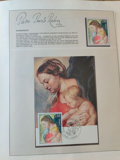 Paul Rubens 55 Pages Stamps Album World Collection