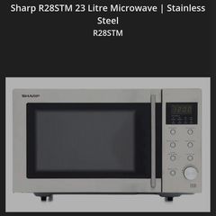 Sharp R-28STM Microwave.