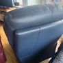 Two Leather reclining armchairs Image 4