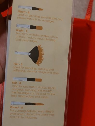 Paint brush set