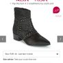 black leather Maruti ankle boots Image 3