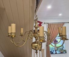 Brass ceiling lights