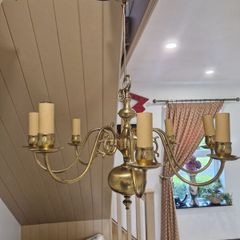 Brass ceiling lights