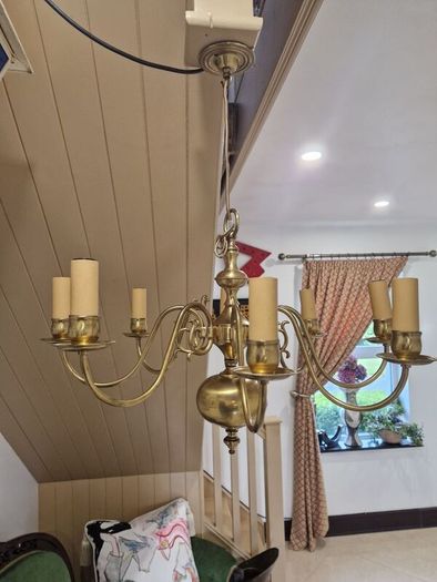 Brass ceiling lights