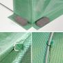 Polytunnel Greenhouse 3x3x2 m 9m Poly Tunnels Gardening Walk In Pollytunnel Tent with Steel Frame Image 6