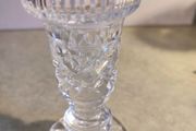 Tipperary Crystal Ireland Candle Holder / small bud vase. No 49A.