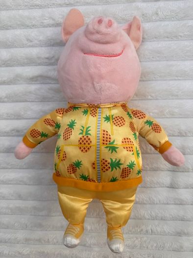 Sing 2 Gunter Pig Plush Universal Studios approx. 12" Used Damaged Please see photos