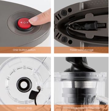 BRAND NEW Slow Juicer with Stainless Steel Strainer 150W