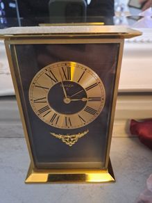 Swiza Brass Clock