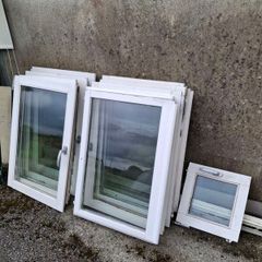 Double glazed windows  x 4 double small x 1 and double glazed front door