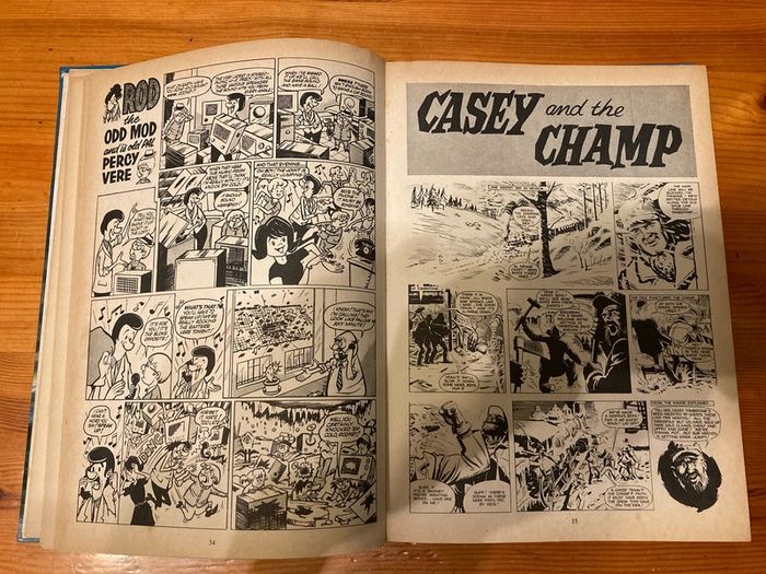 Comic: 'Hurricane' annual 1968