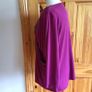 Savoir Ladies Plum Stretchy Sequin beaded top size 24 Includes postage Image 4