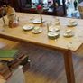 Vintage Oak Farmhouse Refectory Table Image 3