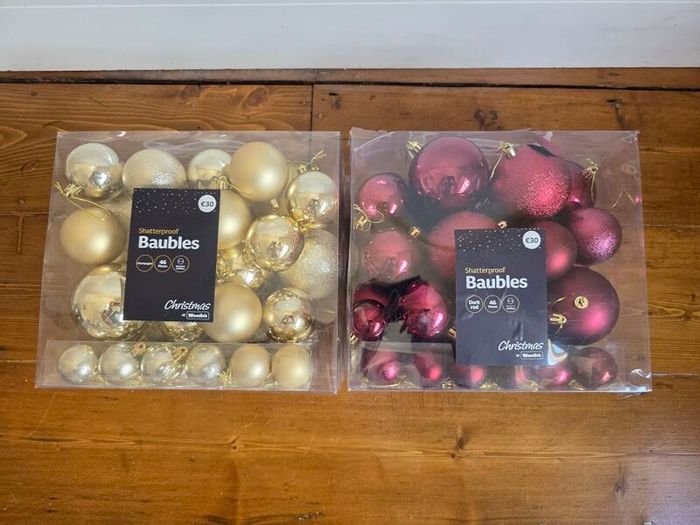 Christmas Tree Baubles