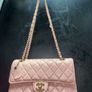 Chanel Pink Quilted Chain Shoulder Bag Image 6