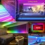 LED HD Strip Lights, Bluetooth Music Sync RGB Lighting Strip, App Control, Remote. Image 5