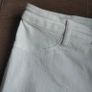White stretchy jeans, size 10 Image 3