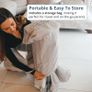 Baby Playpen All Stars Joy Award Winning Foldable  Large, Portable Play Pen for Babies & Toddlers, Breathable Mesh & Fitted Mat, Easy to Set Up, Includes Travel Bag  Taupe (6 to 36 Months) Image 8