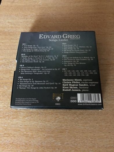 GrieG:Songs | Lieder [Complete]