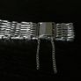 Vintage Sterling Silver Gate Link Bracelet, Birmingham 1979, 29g Image 3