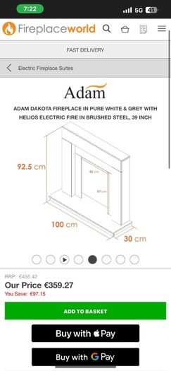 Adam dakota fireplace