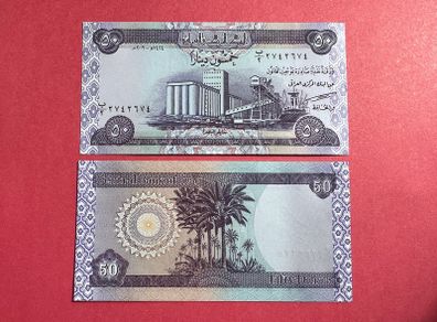 Iraq  50  Dinars  2003   ( Uncirculated )pick. 90a