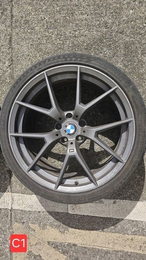 BMW Style 763M 20" staggered alloys with TPMS sensors