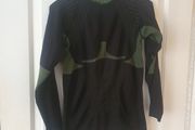 Motorbike/Cycle Top (Women's) .. Colour: Black/Green .. Size: Small .. Price Drop