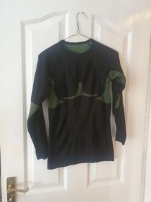 Motorbike/Cycle Top (Women's) .. Colour: Black/Green .. Size: Small .. Price Drop