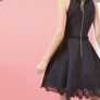 Ted Baker embroidered floral Black dress /Womens Image 2