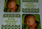 Personalised Coasters set of 4 with your own images on it!