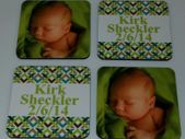 Personalised Coasters set of 4 with your own images on it!