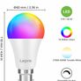 Colour Changing Light Bulb B22, Bluetooth APP Control LED Bulbs Bayonet, Dimmable RGB and White Light, Mood Light Image 7