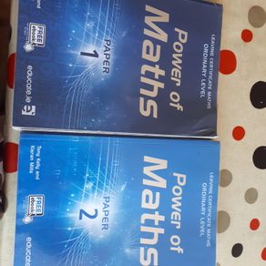Power of Maths 1 & 2, brand new