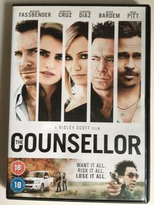 The Counsellor [2013] Michael Fassbender, Penelope Cruz, Cameron Diaz, Javier Bardem & Brad Pitt [Movie DVD]