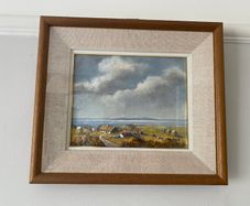 Oil painting Thatch cottage Clifden