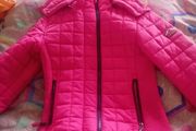 ladies casual pink superdry jacket. Size x-small