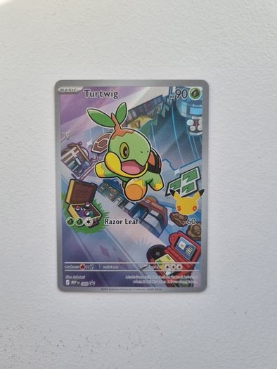 Turtwig Full Art Promo Pokemon Card (MEP 040)