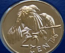 RARE Virgin Islands 1979 Coin Stamp cover Special UNC ONLY 680 examples