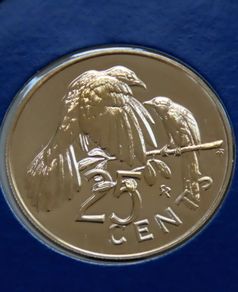 RARE Virgin Islands 1979 Coin Stamp cover Special UNC ONLY 680 examples
