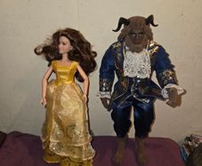 Live Action Disney Beauty and the Beast Dolls
