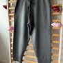 H&M grey knitted joggers drawer string waistband medium Image 2