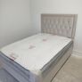 Double bed headboard and mattress Image 2