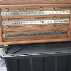 Wooden Snooker/Billiard Scoreboard