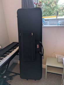 Digital Piano Carrying Case with Wheels